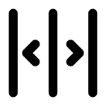 Expand Left And Right SVG Icon
